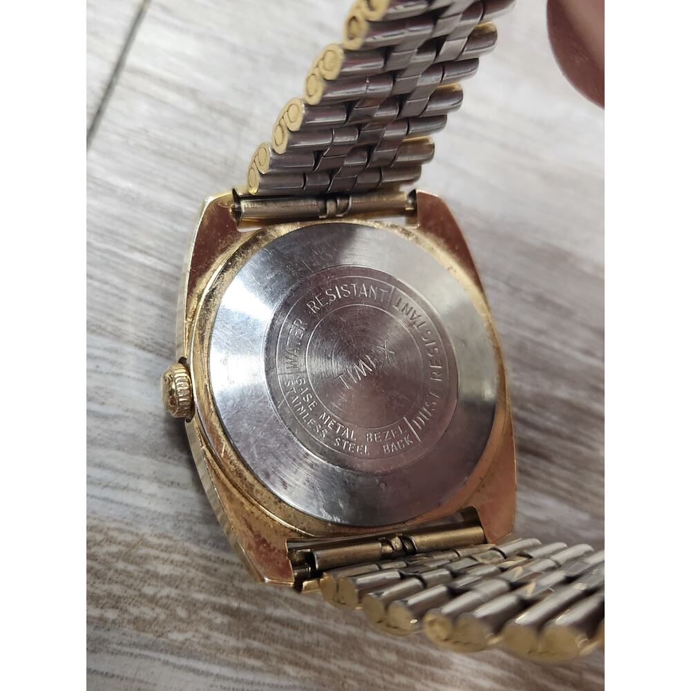 C695 1974 Vintage Mens Timex Marlin Mechanical Manual Wind Watch, Clean, Working - Picture 5 of 10